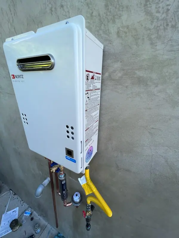 Tankless water heater installation for Somis homes